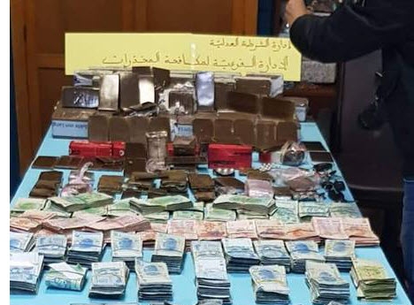 سوسة/ القبض على شخص من أجل ترويج المخدرات وحجز 55 كلغ من مخدر القنب الهندي و171 ألف دينار