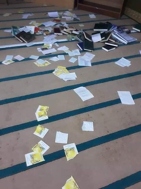 وزير الشؤون الدينية يعاين الاعتداء على جامع الرحمان بالمرسى.