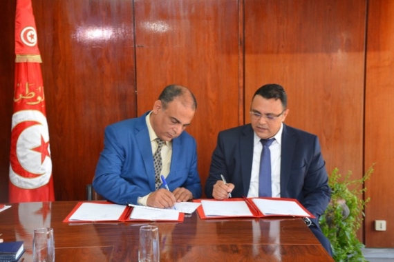 اتفاقية لتثمين المياه المعالجةبين”تونس باي بروجاكت كمبني“ والديوان الوطني للتطهير