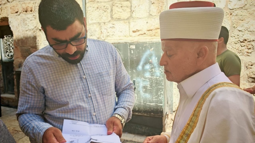 الاحتلال يحتجز خطيب المسجد الأقصى عقب إلقائه خطبة الجمعة