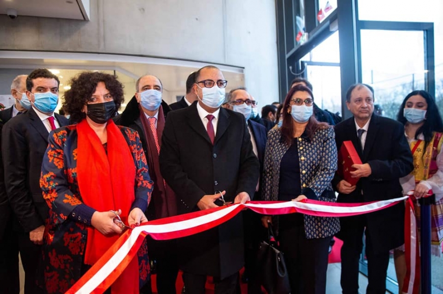 رئيس الحكومة يدشن &quot;رواق الحبيب بورقيبة&quot; بدار تونس والذي يحتوي على 200 غرفة للطلبة