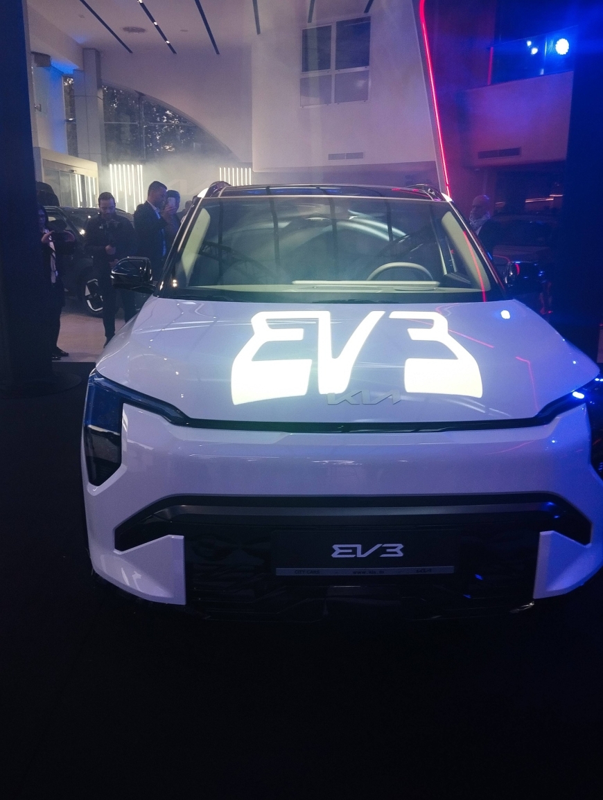 Kia acc&eacute;l&egrave;re l&rsquo;&eacute;lectrification en Tunisie avec le lancement du tout nouveau Kia EV3