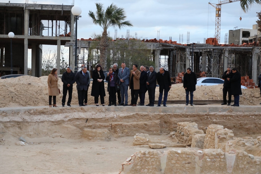 وزيرة الشؤون الثقافية تعاين وضعية متحف الحبيب بورقيبة