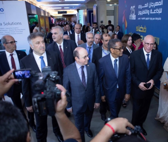 وزير السياحة يشرف على افتتاح معرض "ASBU" للتكنولوجيا والتجهيزات