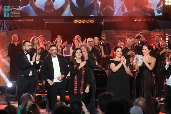 سهرة قائدي الاوركسترا في قرطاج ابداع وفن راقي