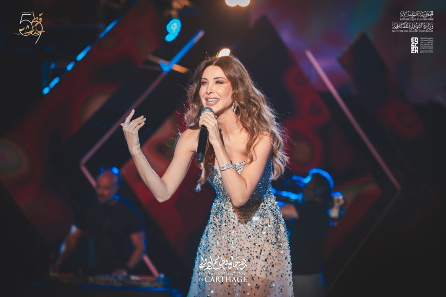 نانسي عجرم تبدع في قرطاج